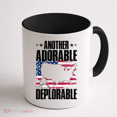 Another Adorable Deplorable Pro Trump Coffee Mug back