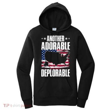 Another Adorable Deplorable Pro Trump Women's Hoodie