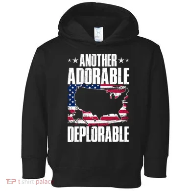 Another Adorable Deplorable Pro Trump Toddler Hoodie