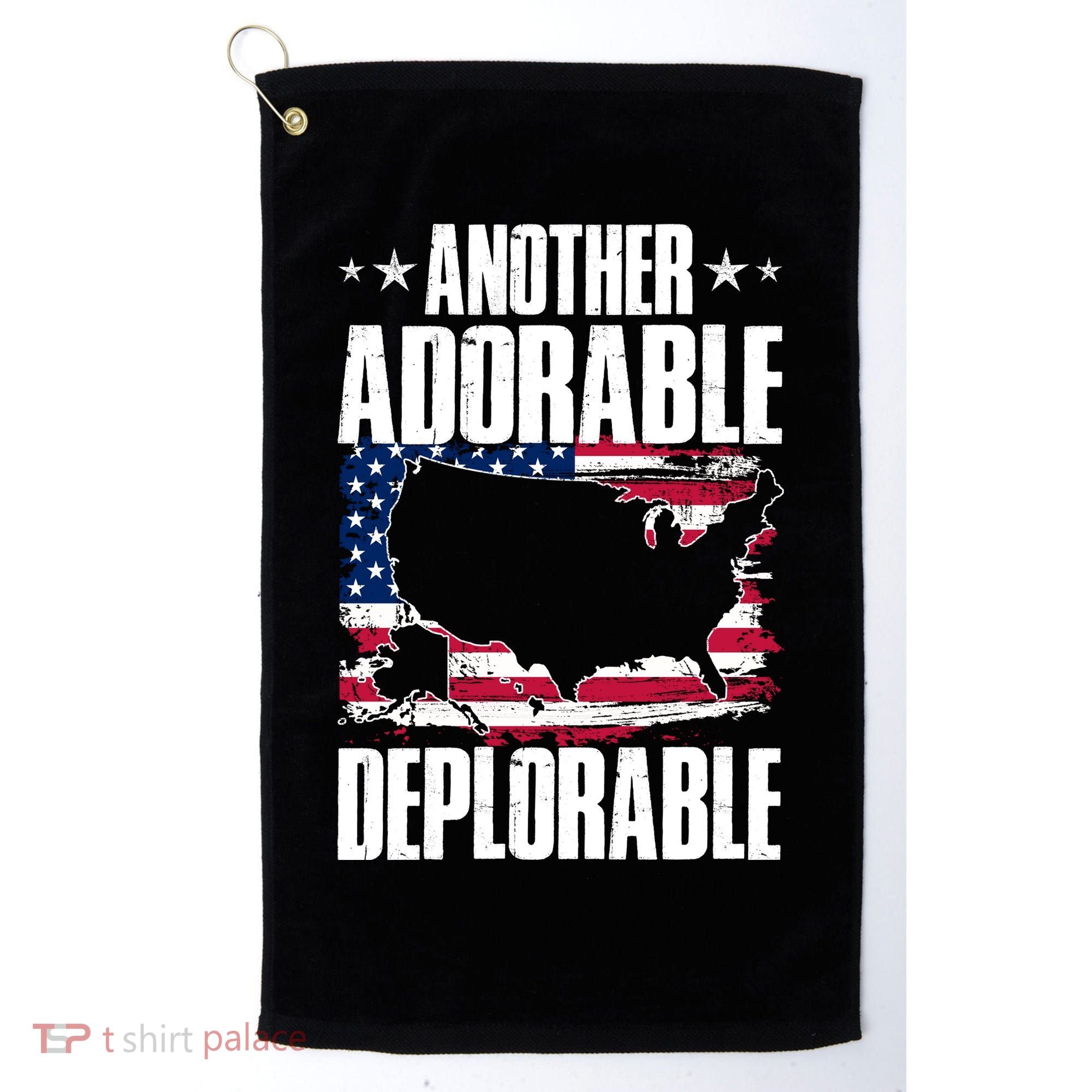 Another Adorable Deplorable Pro Trump Golf Towel