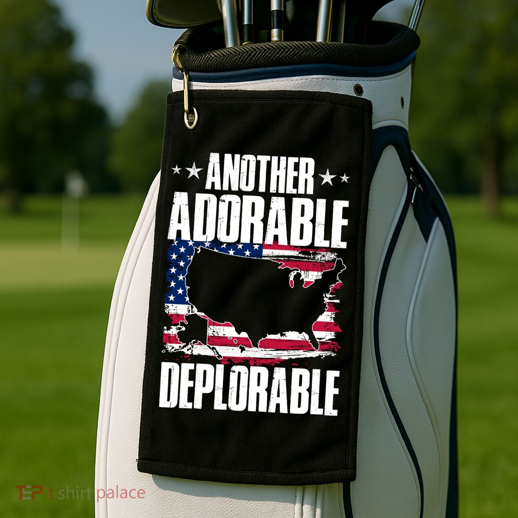 Another Adorable Deplorable Pro Trump Golf Towel