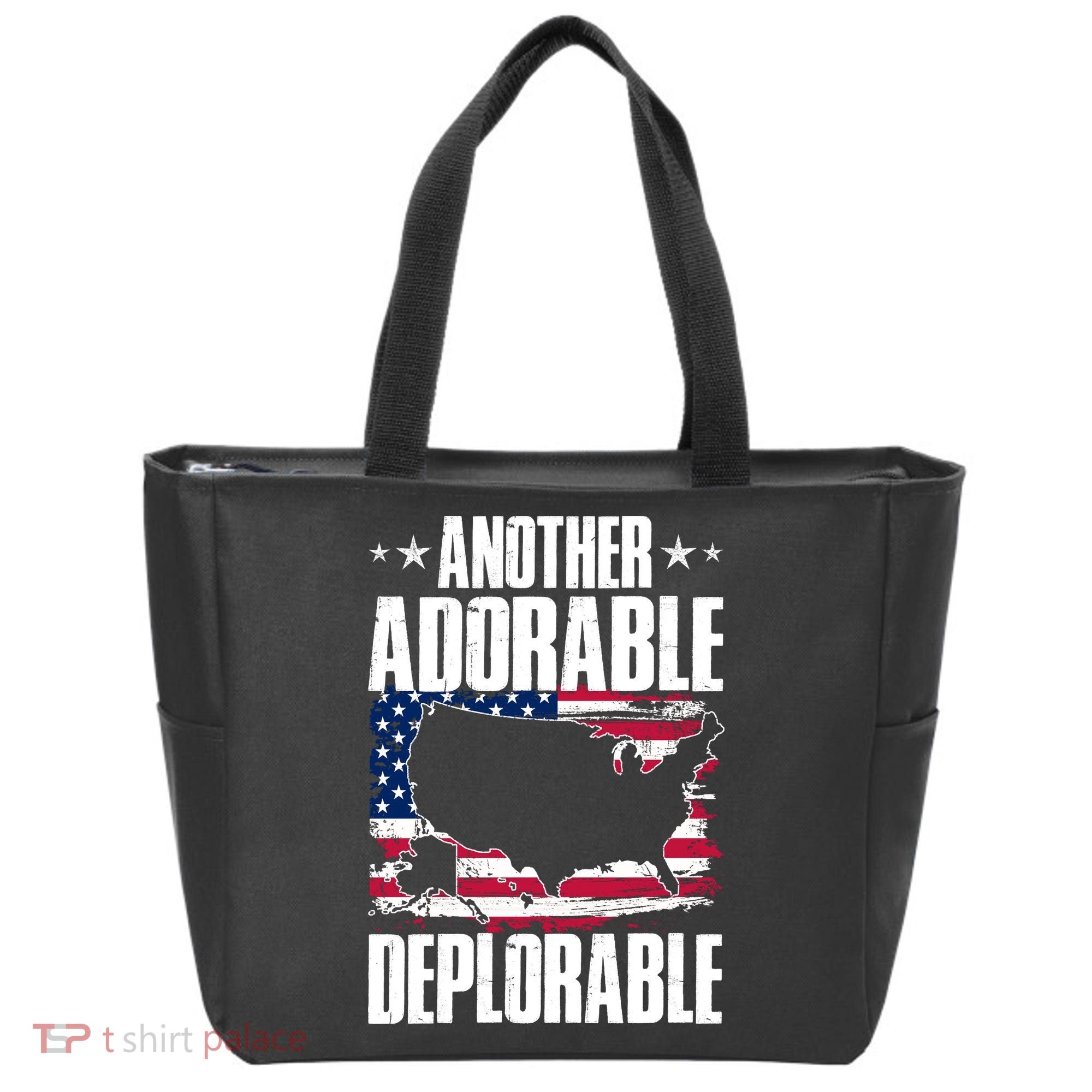 Another Adorable Deplorable Pro Trump Tote Bag
