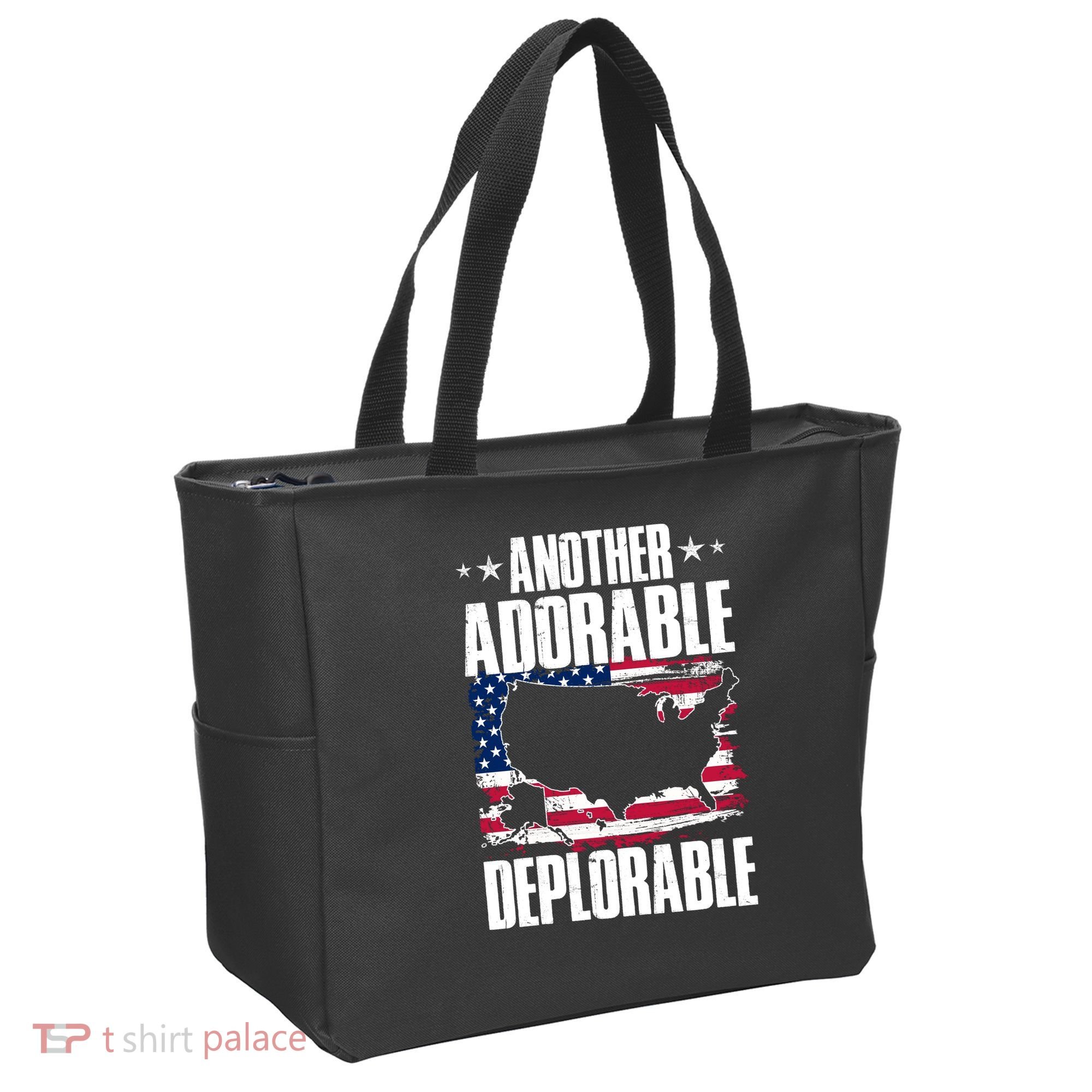 Another Adorable Deplorable Pro Trump Tote Bag