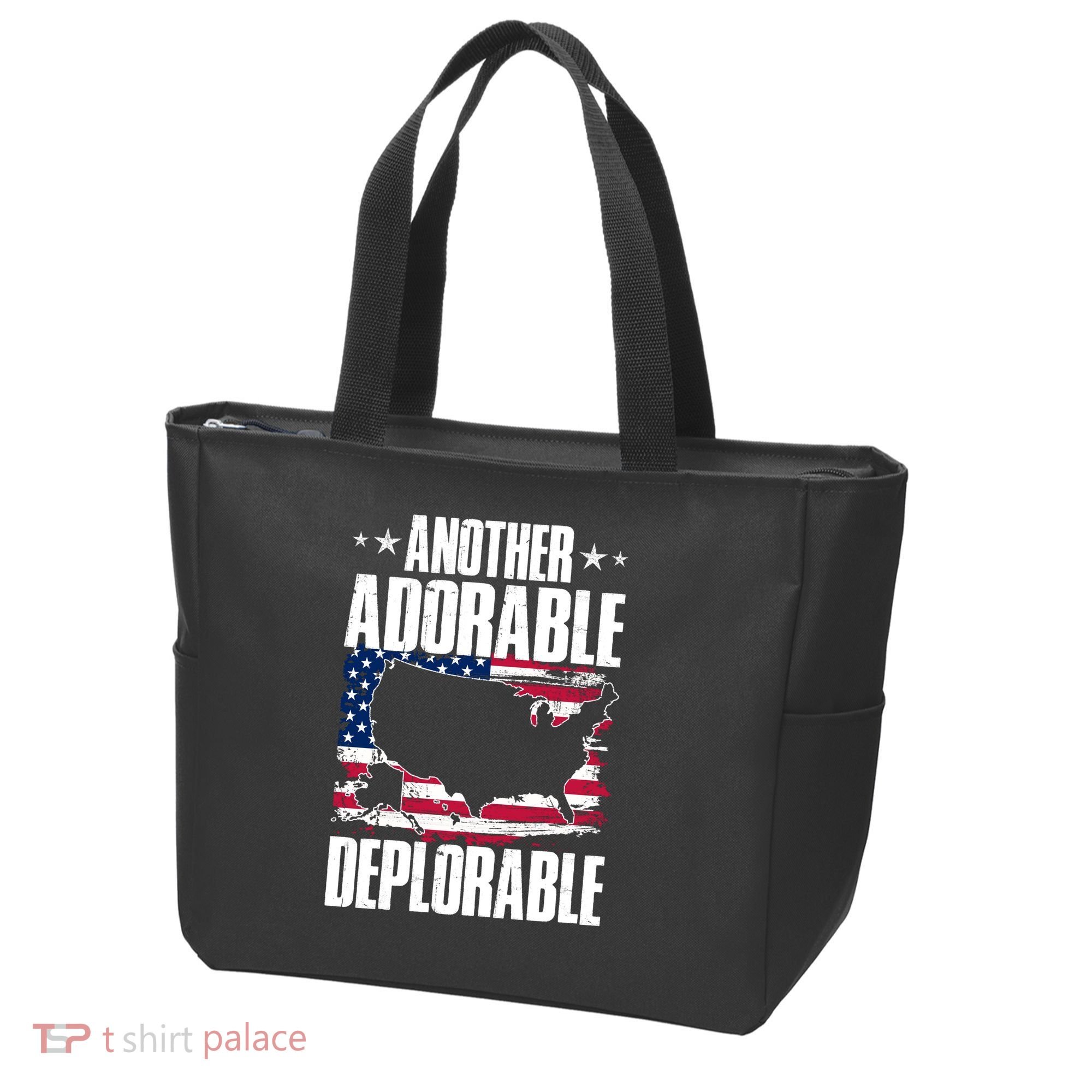Another Adorable Deplorable Pro Trump Tote Bag