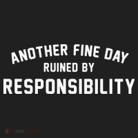 Another Fine Day Ruined By Responsibility Beanie thumb 2