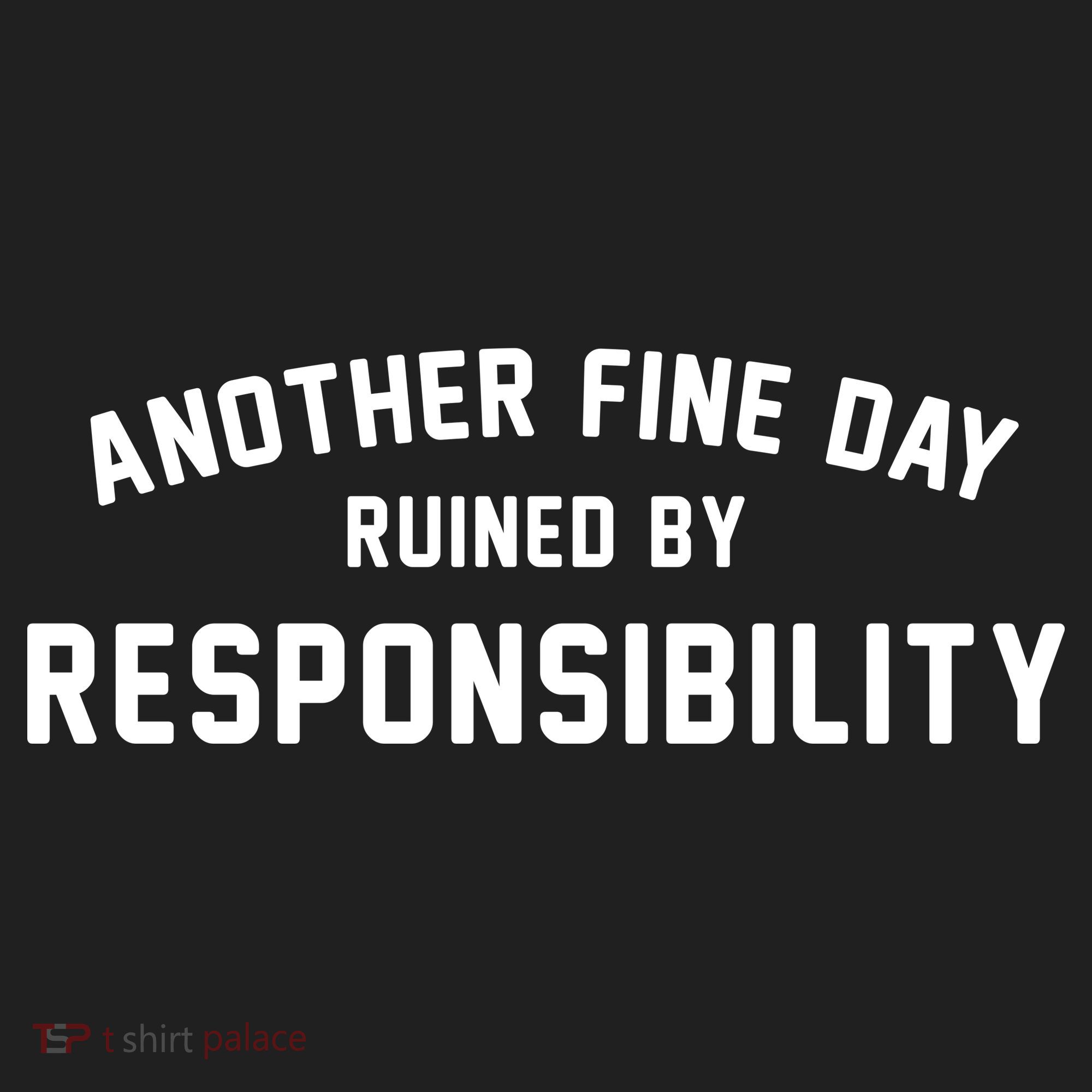 Another Fine Day Ruined By Responsibility Hat