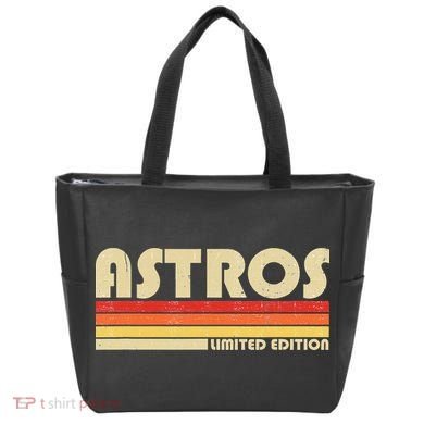 Astros Name Personalized Vintage Retro Gift Tote Bag