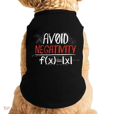 Avoid Negativity Positive Life Gift Doggie Tank
