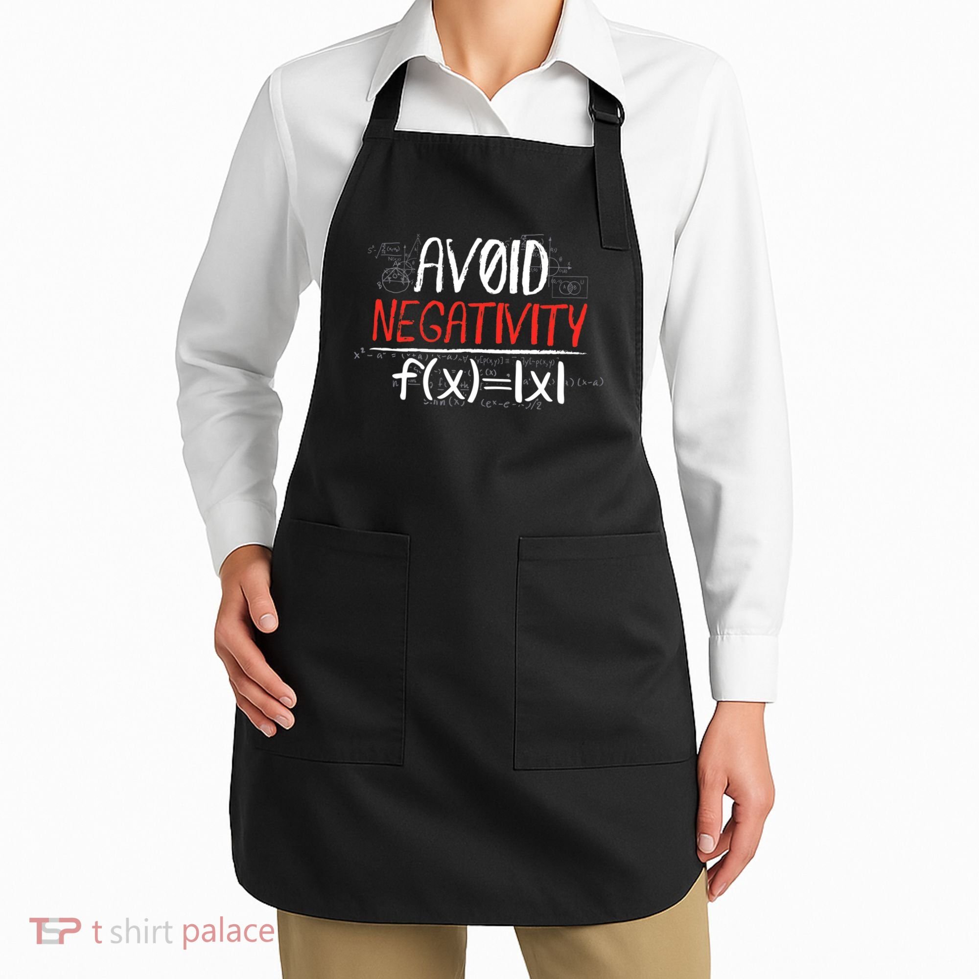 Avoid Negativity Positive Life Gift Apron