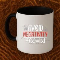Avoid Negativity Positive Life Gift Coffee Mug thumb 2