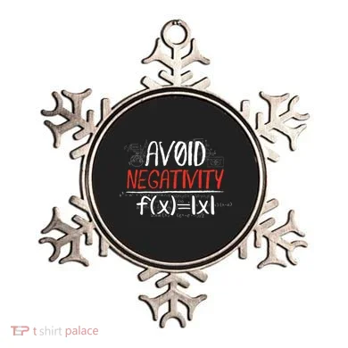 Avoid Negativity Positive Life Gift Ornament
