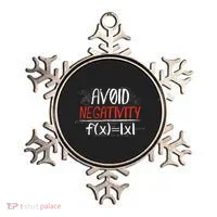 Avoid Negativity Positive Life Gift Ornament thumb 0