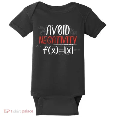 Avoid Negativity Positive Life Gift Baby Bodysuit