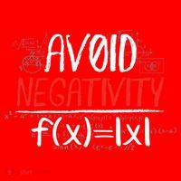Avoid Negativity Positive Life Gift Santa Hat thumb 1