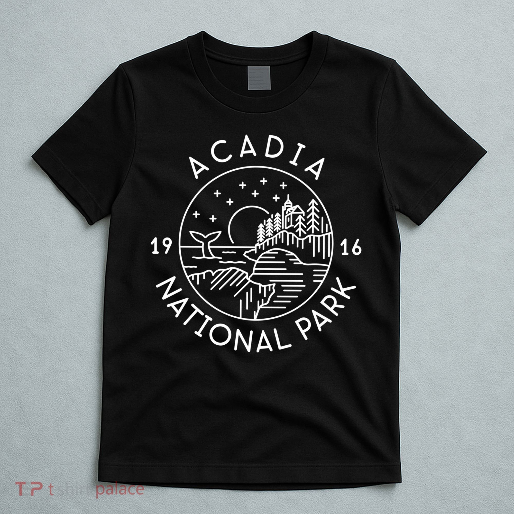 Acadia National Park 1916 Maine Bar Harbor T-Shirt