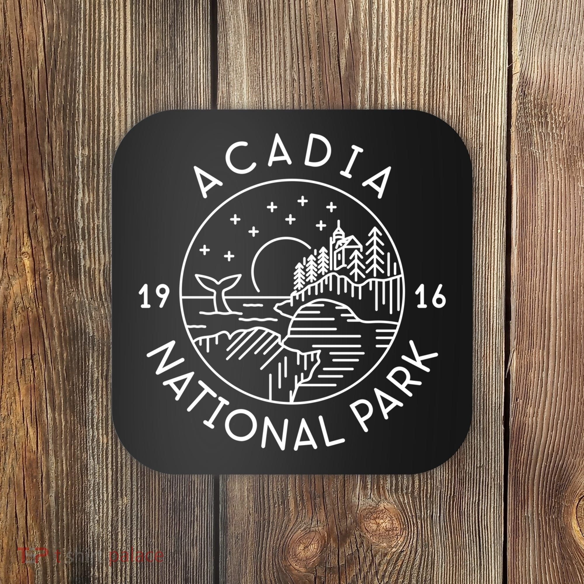 Acadia National Park 1916 Maine Bar Harbor Coaster