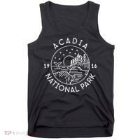 Acadia National Park 1916 Maine Bar Harbor Tank Top thumb 0