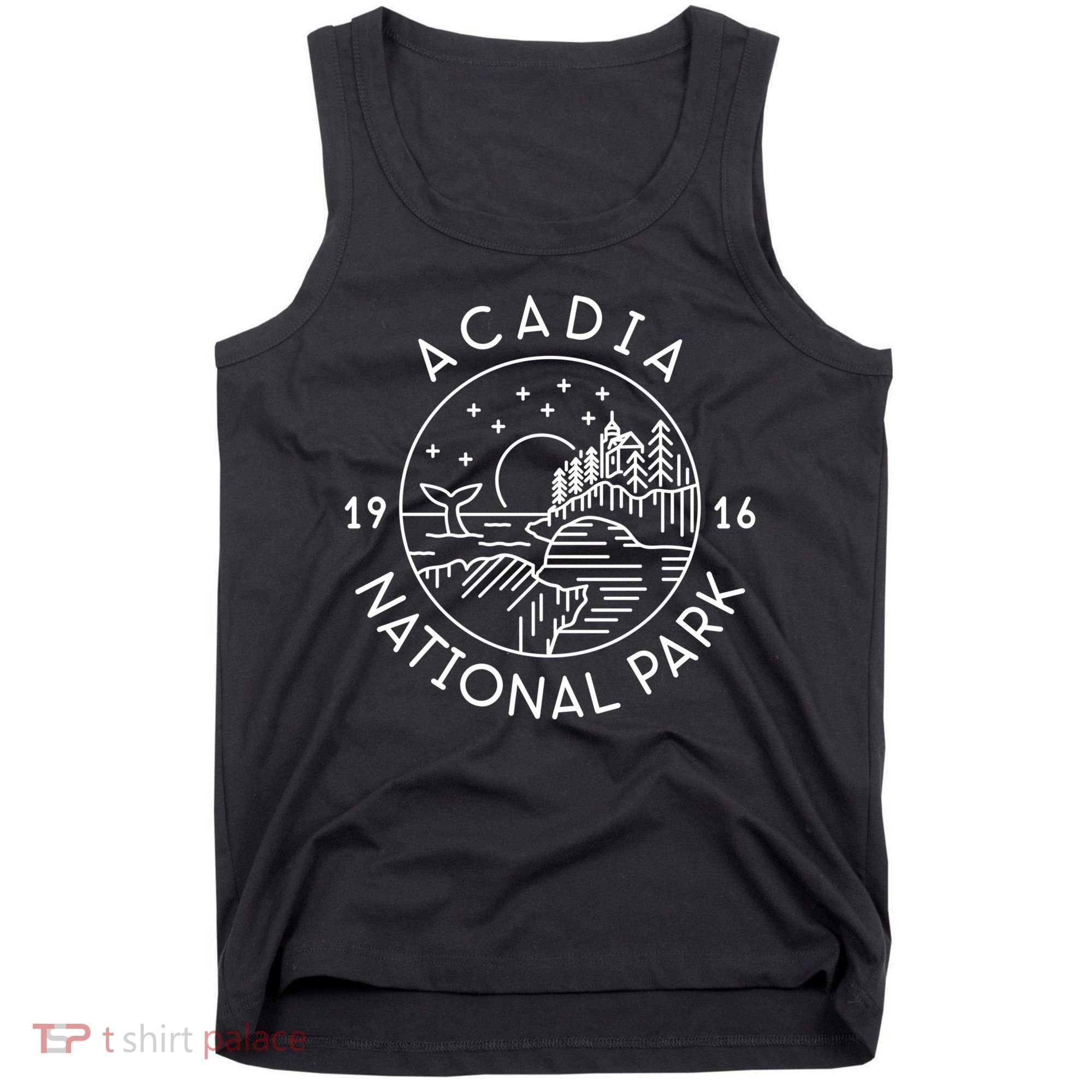 Acadia National Park 1916 Maine Bar Harbor Tank Top