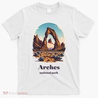 Arches National Park Utah Cool Vintage Style T-Shirt thumb 0