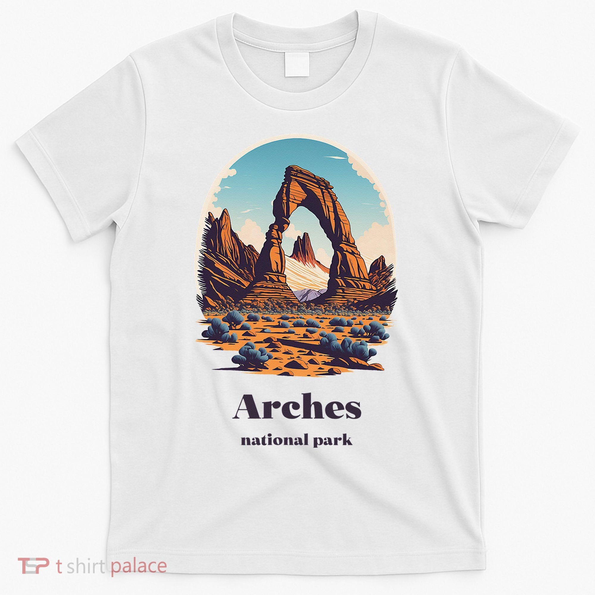 Arches National Park Utah Cool Vintage Style T-Shirt
