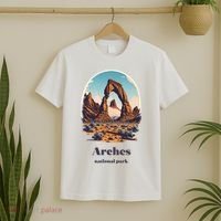 Arches National Park Utah Cool Vintage Style T-Shirt thumb 2