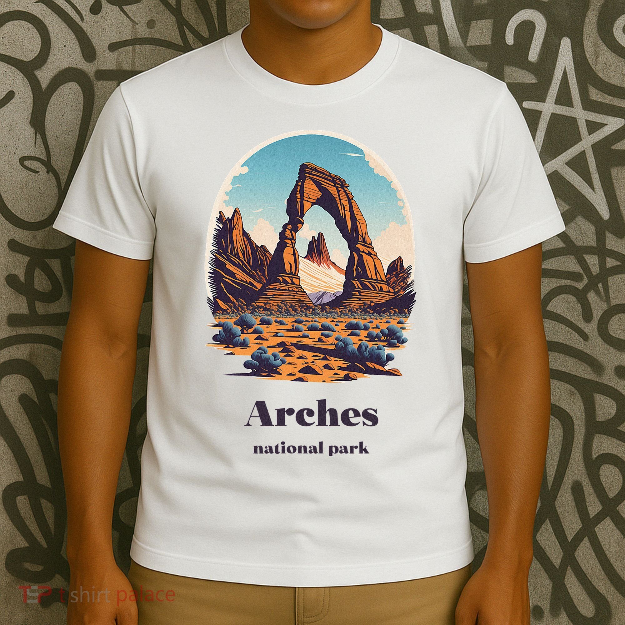 Arches National Park Utah Cool Vintage Style T-Shirt