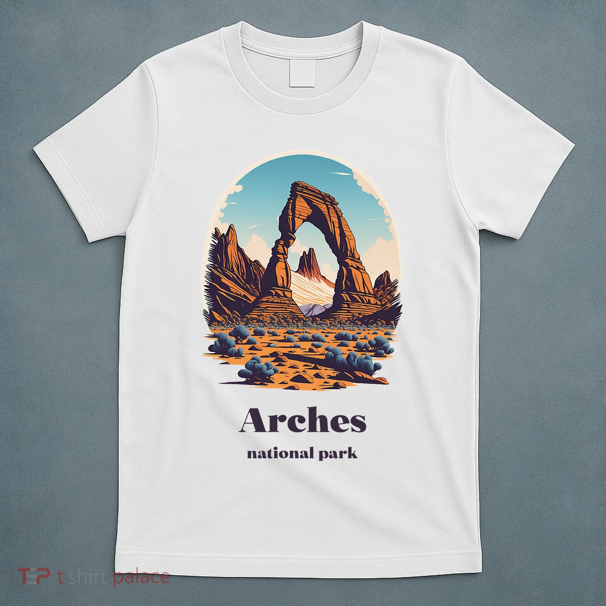 Arches National Park Utah Cool Vintage Style T-Shirt