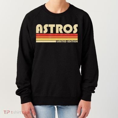 Astros Name Personalized Vintage Retro Gift Women's Sweatshirt