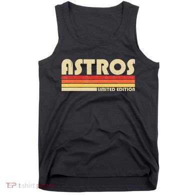 Astros Name Personalized Vintage Retro Gift Tank Top