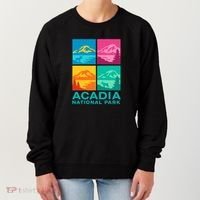 Acadia National Park Warhol Style Women's Sweatshirt thumb 0
