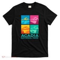 Acadia National Park Warhol Style T-Shirt thumb 0