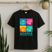 Acadia National Park Warhol Style T-Shirt thumb 2