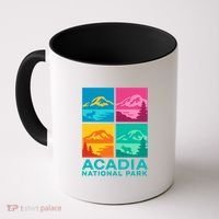 Acadia National Park Warhol Style Coffee Mug thumb 0