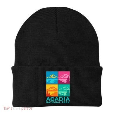 Acadia National Park Warhol Style Beanie