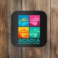 Acadia National Park Warhol Style Coaster thumb 0