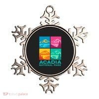 Acadia National Park Warhol Style Ornament thumb 0