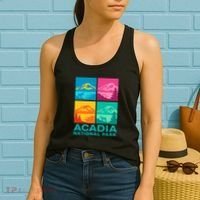 Acadia National Park Warhol Style Women's Tank Top thumb 2