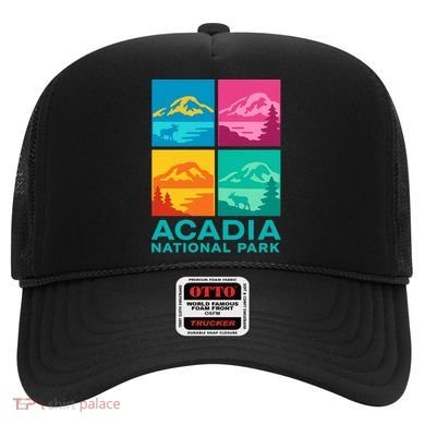 Acadia National Park Warhol Style Hat