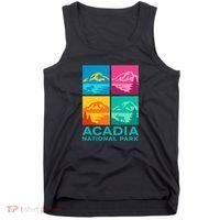 Acadia National Park Warhol Style Tank Top thumb 0