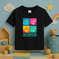Acadia National Park Warhol Style Toddler T-Shirt thumb 3