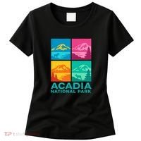 Acadia National Park Warhol Style Women's T-Shirt thumb 0