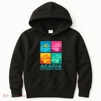 Acadia National Park Warhol Style Kids Hoodie thumb 0