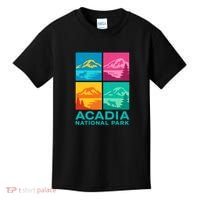 Acadia National Park Warhol Style Kids T-Shirt thumb 0