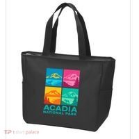 Acadia National Park Warhol Style Tote Bag thumb 3