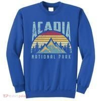 Acadia National Park Maine Mountains Retro Gift Sweatshirt thumb 0