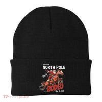 Annual North Pole Rodeo Western Christmas Cowboy Santa Beanie thumb 0