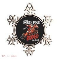 Annual North Pole Rodeo Western Christmas Cowboy Santa Ornament thumb 0