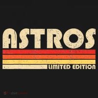 Astros Name Personalized Vintage Retro Astros Sport Name T-Shirt thumb 7
