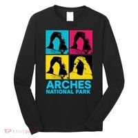 Arches National Park Warhol Style Long Sleeve Shirt thumb 0