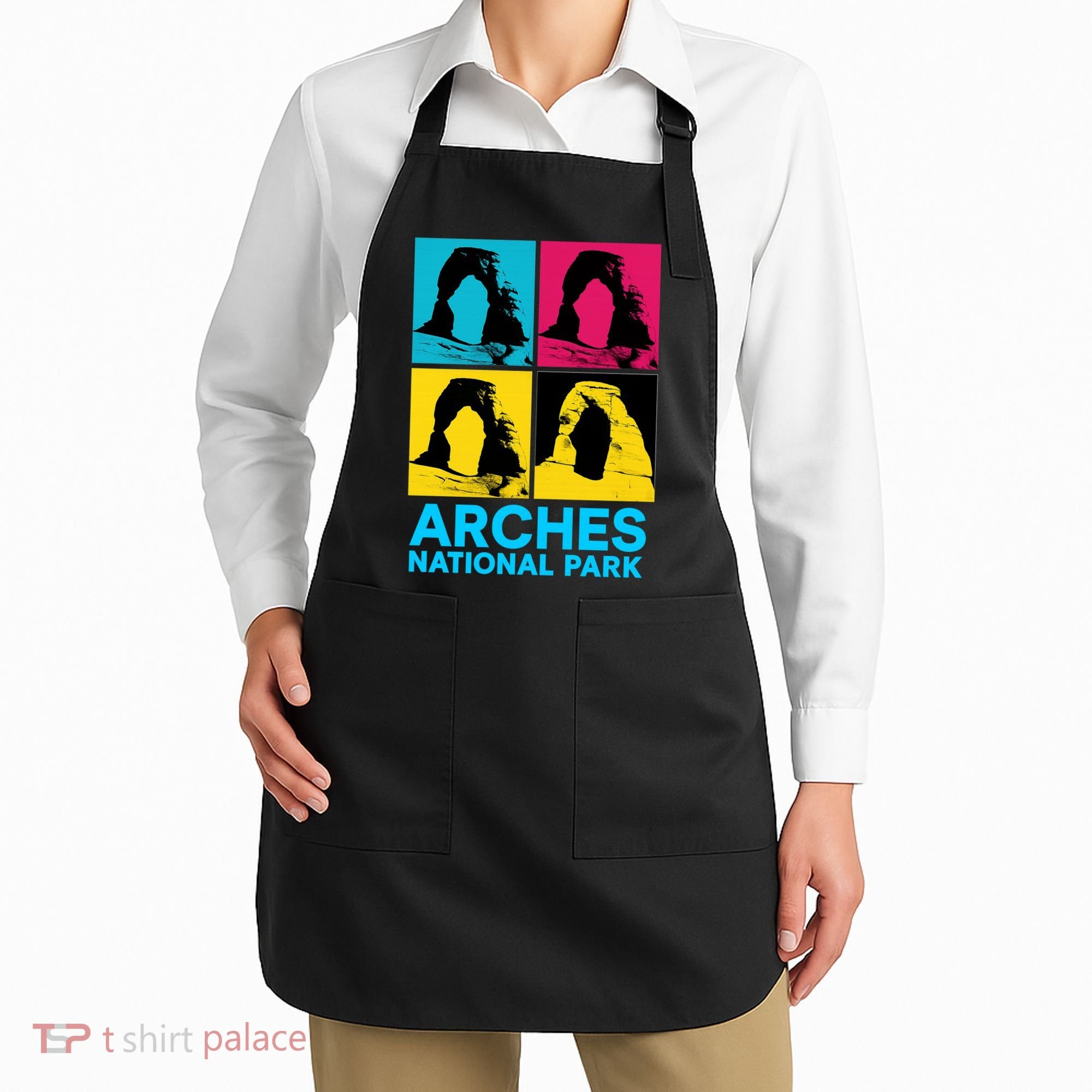 Arches National Park Warhol Style Apron